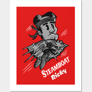 Steamboat Ricky Posters and Art